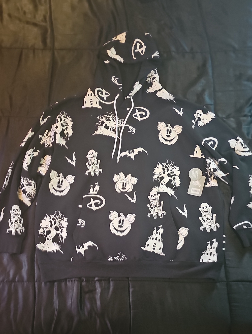 Disney Glow In The Dark Halloween Pullover Hoodie